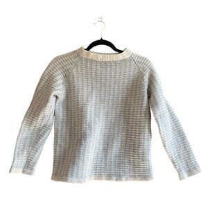 McConnell 100% Lambswool Pullover Sweater Women's Size Small Blue Winter Cozy